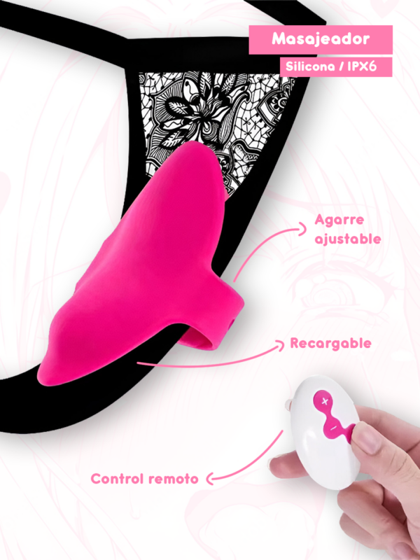Vibrador con Control Remoto